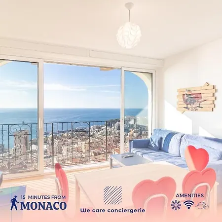 Amazing Sea View T2- Near Monaco Villa Beausoleil Exterior photo